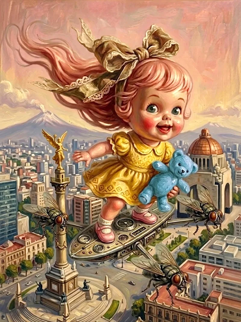 Sienna in the sky with flymonds