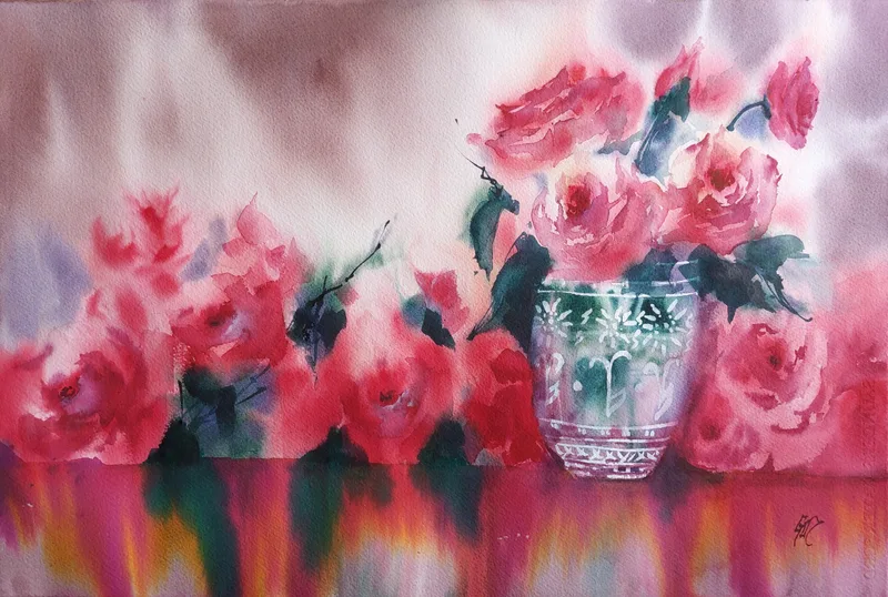 Still life with Roses