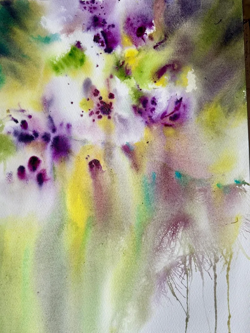 Orchids in abstraction