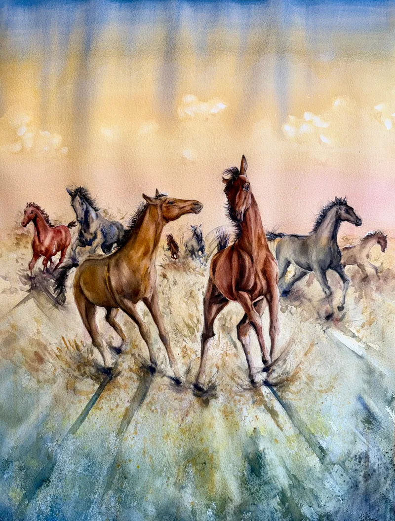 The running ones