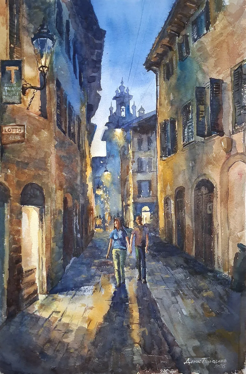 Bergamo. Between Light and Shadow