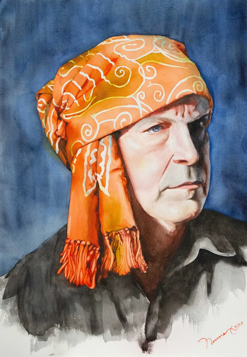 The Orange Batik