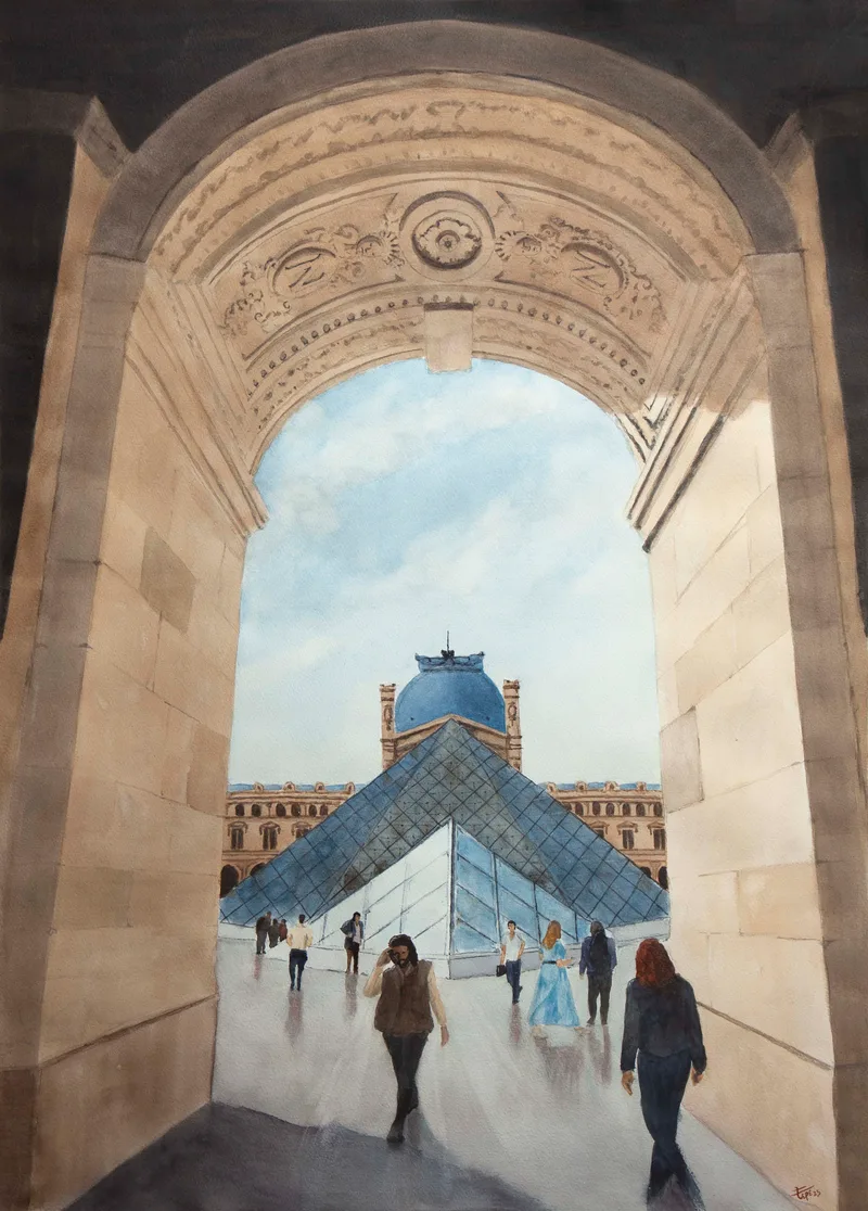 Piramides del Louvre