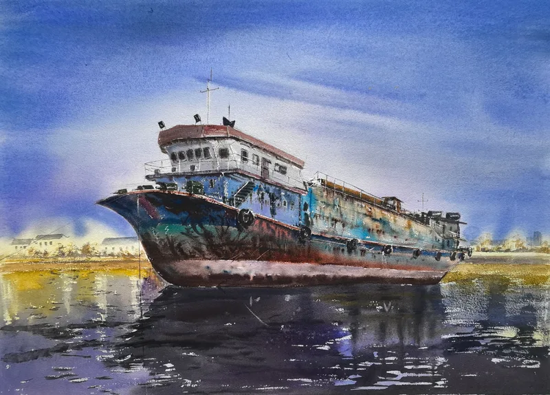 Fishing Boats of the Beibu Gulf