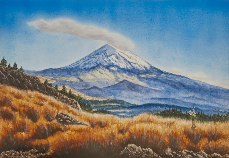 POPOCATEPETL AL AMANECER
