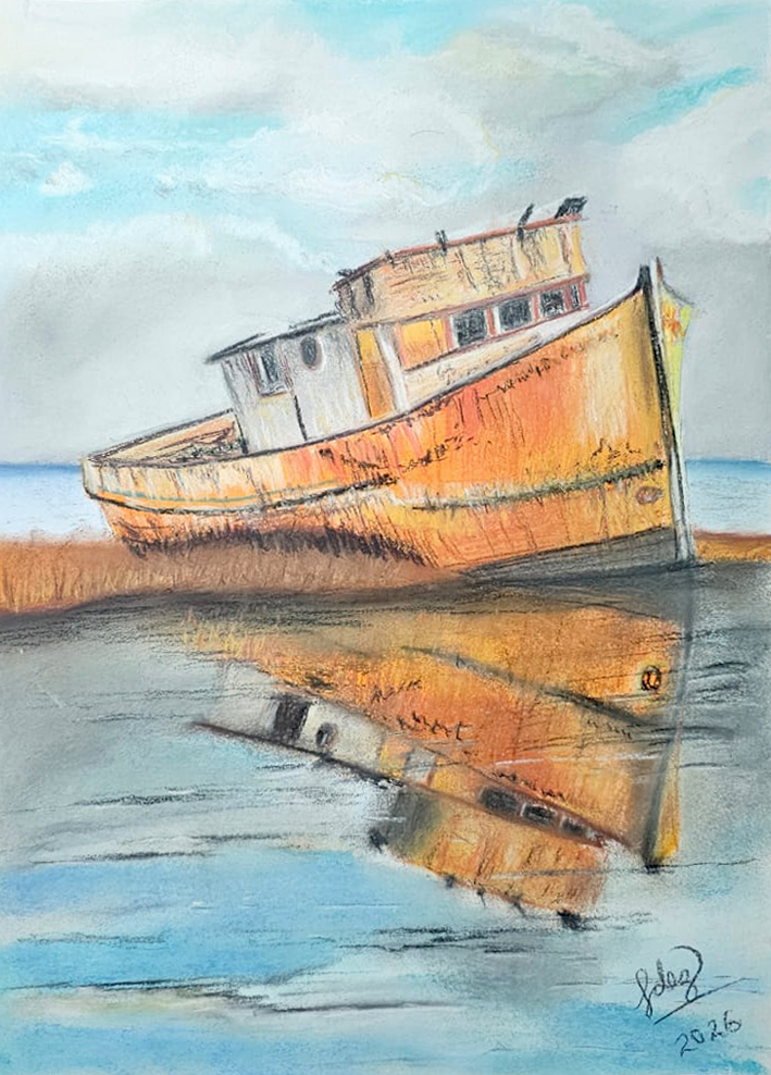 Barco anclado