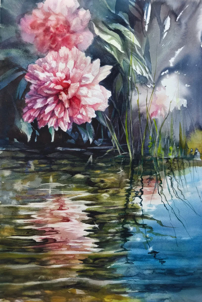 Flowing