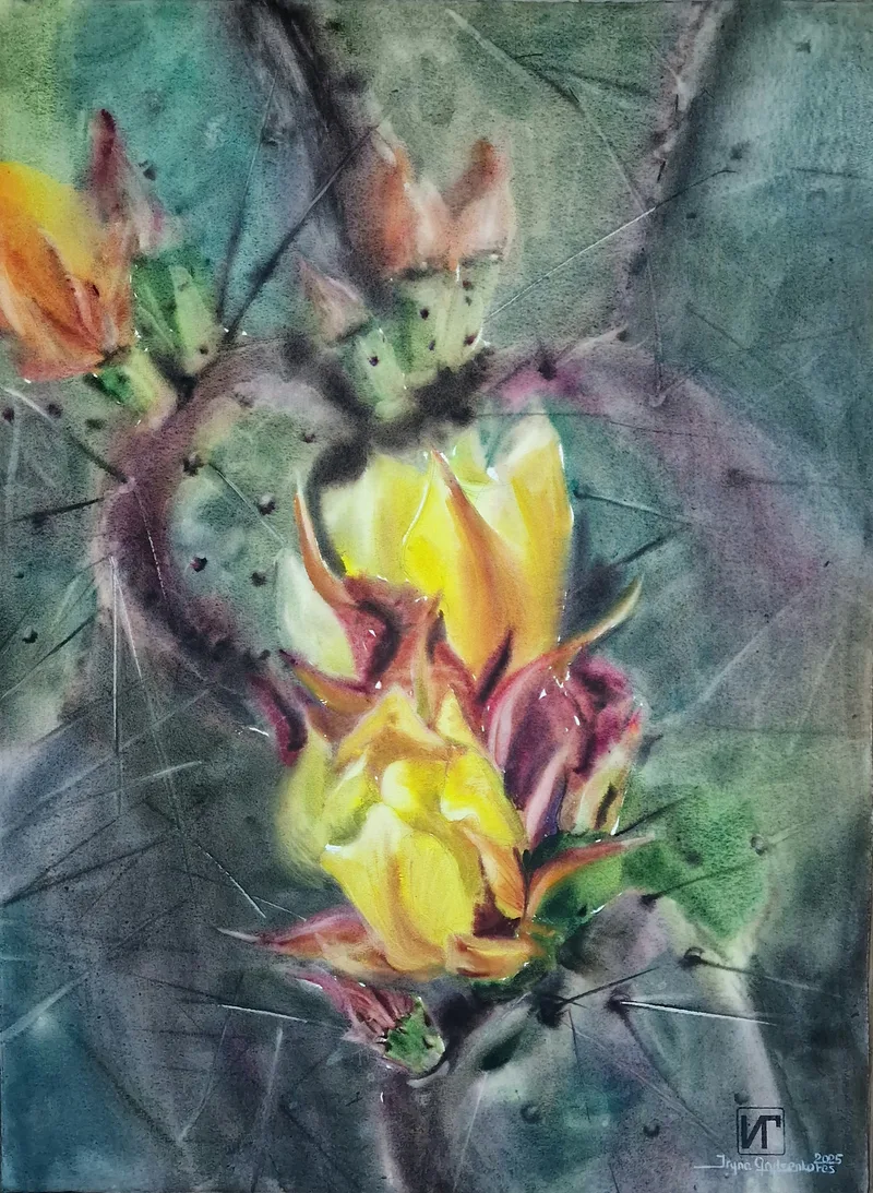 Opuntia Fire