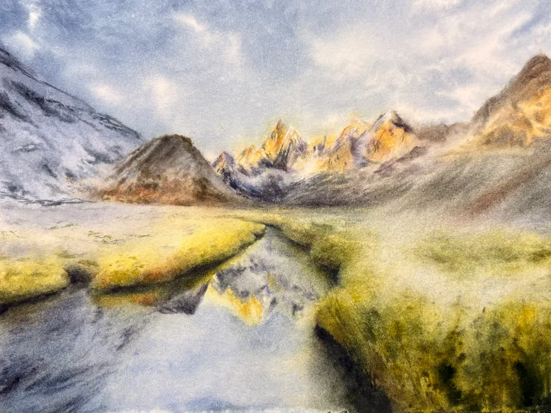 Amanecer en la Cordillera Huayhuash