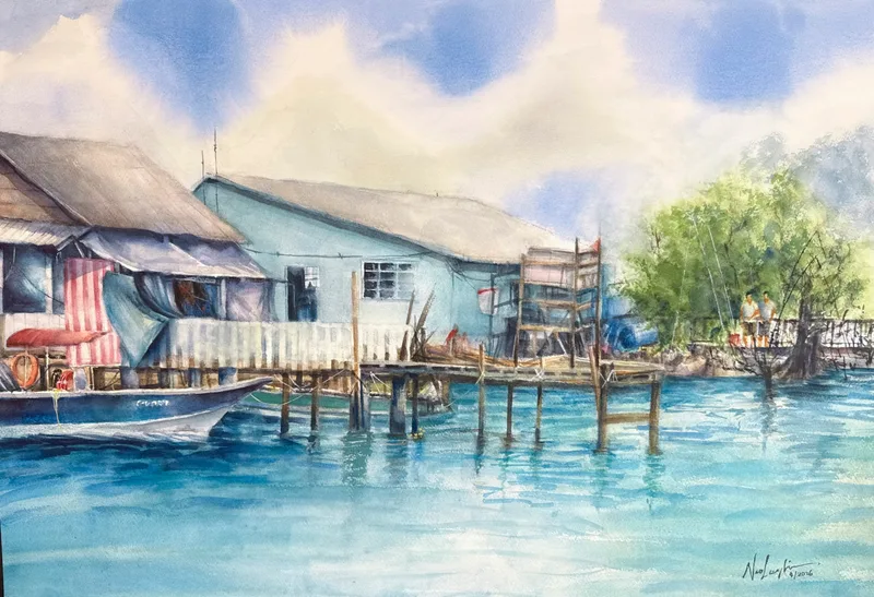 Fishing village