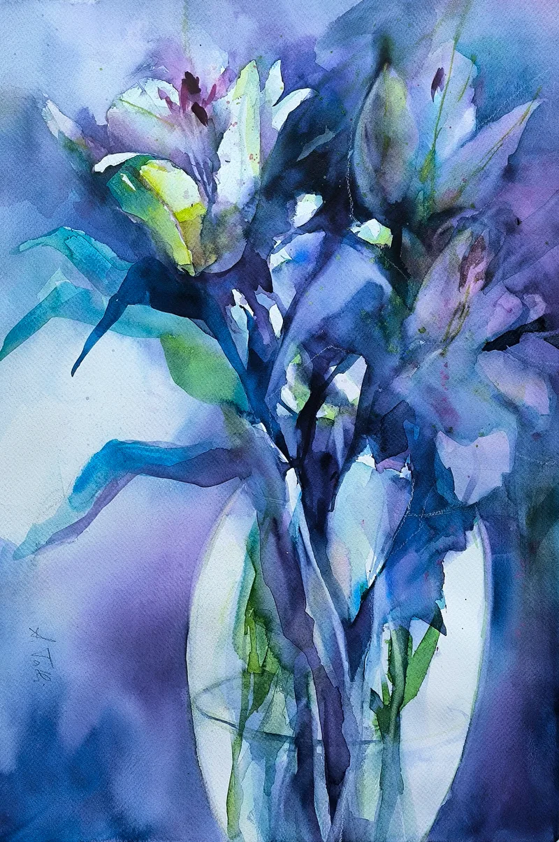 Between shadow and bloom